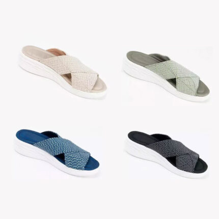 💝วันสุดท้ายสำหรับการลดล้างสต็อก💝 รองเท้าแตะพื้นนุ่ม ยืดหยุ่น น้ำหนักเบา สวมใส่สบายสุดๆ